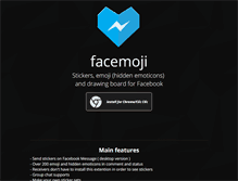 Tablet Screenshot of facemoji.com